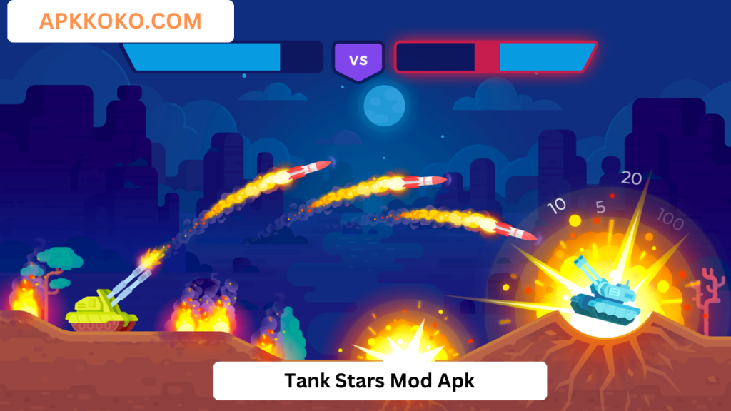 download Tank Stars Mod Apk unlimited coins