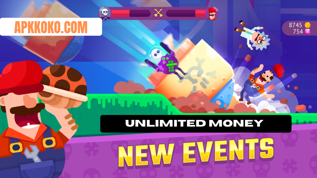 _download Bowmasters Mod Apk Unlimited money
