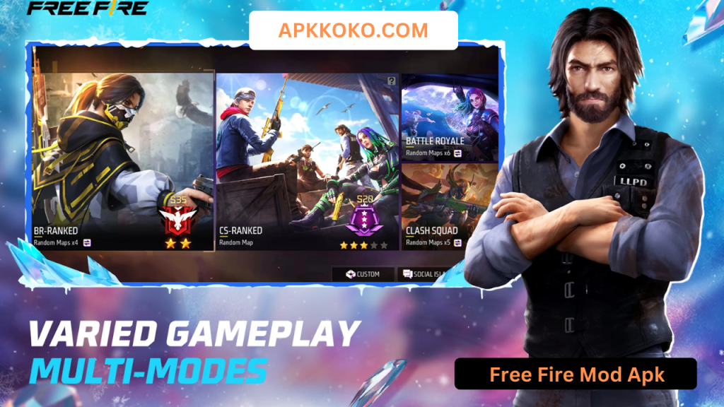 download Free Fire Mod Apk mod menu