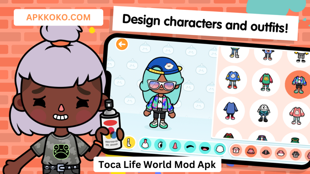 download Toca Life World Mod Apk mod menu