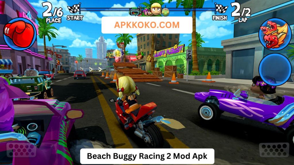 download Beach Buggy Racing 2 Mod Apk mod menu