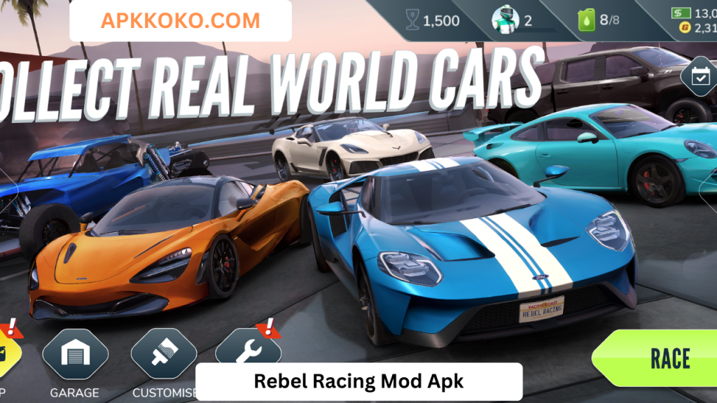 download Rebel Racing Mod Apk all cars unlocked