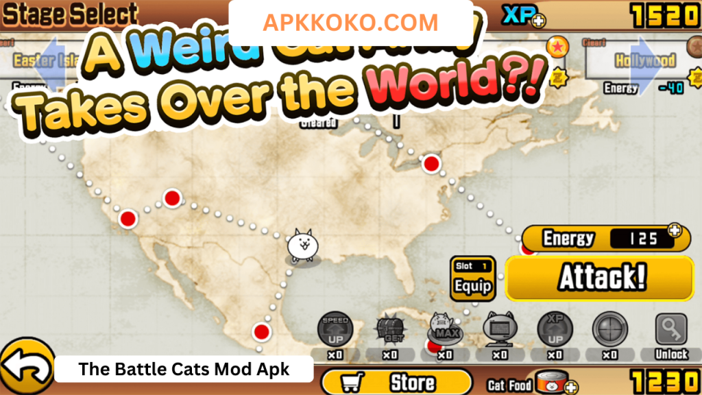 download The Battle Cats Mod Apk unlimited everything
