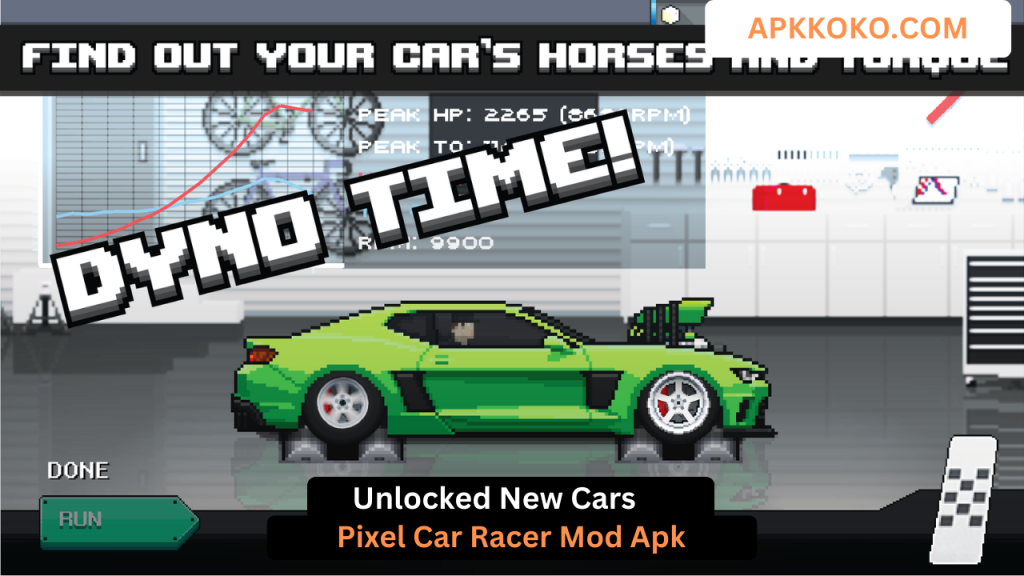 download Pixel Car Racer Mod Apk Unlocked New Cars