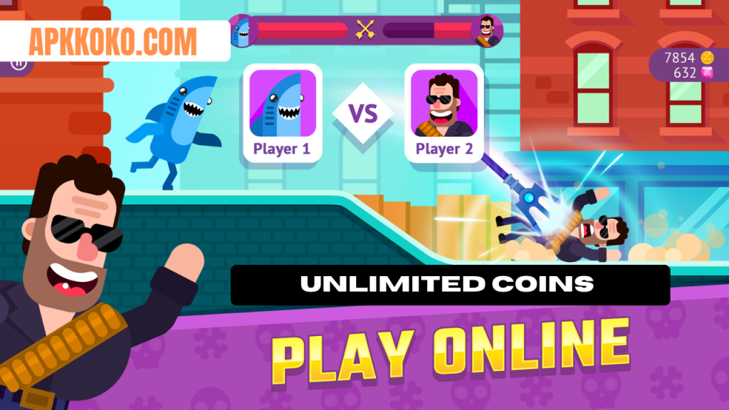 _download Bowmasters Mod Apk Unlimited coins