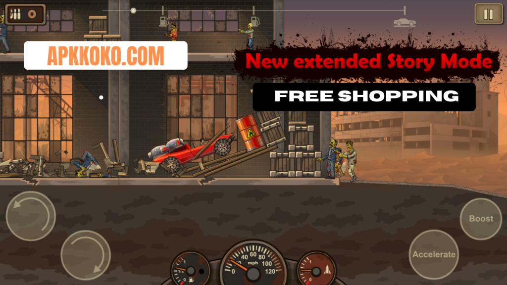 _download Earn To Die 2 Mod Apk free shopping