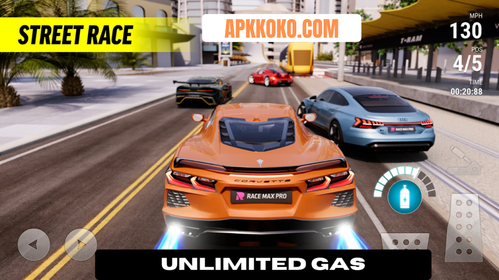 _ download Race Max Pro Mod Apk unlimited gas